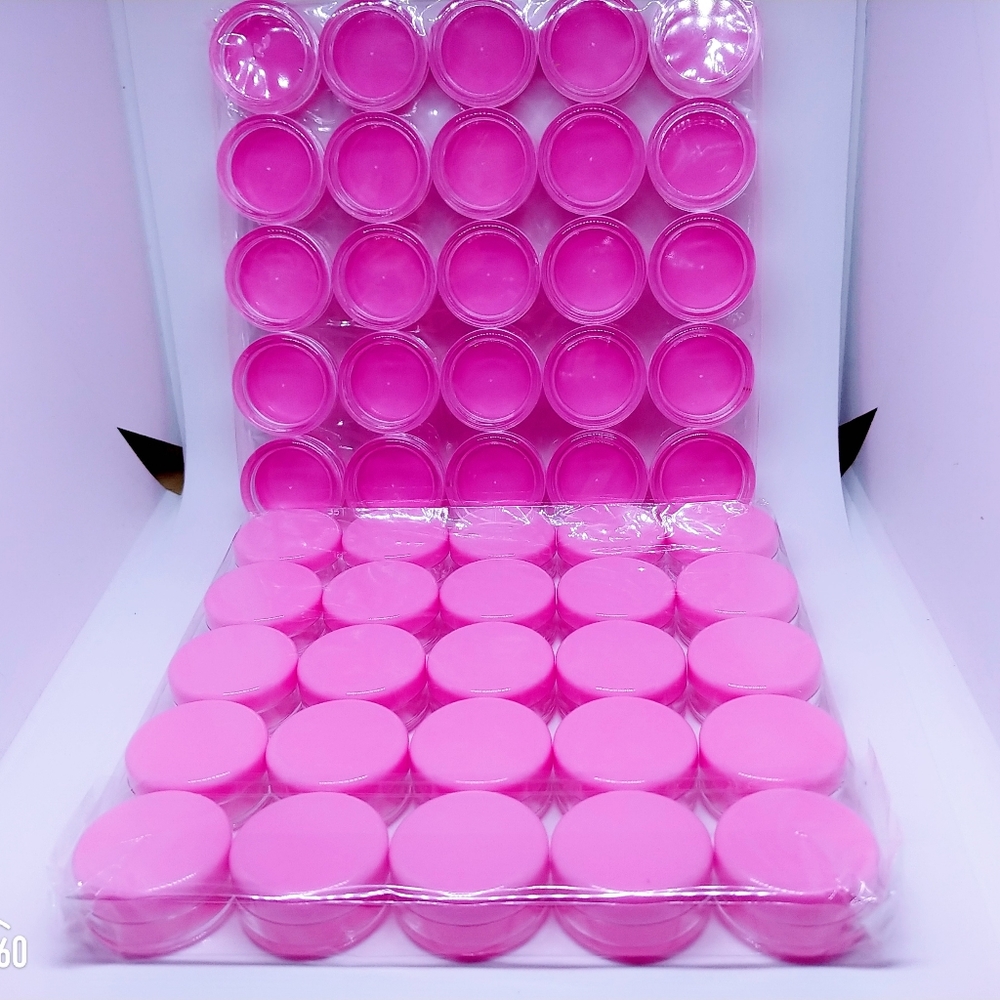 50 5g/5ml PINK Empty Sample Containers